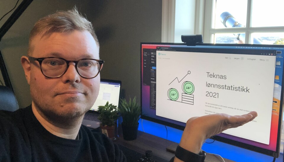 Utvikler Jørgen Jacobsen i kode24 savner en fagforening som setter utviklere i førersetet. 📸: Jørgen Jacobsen