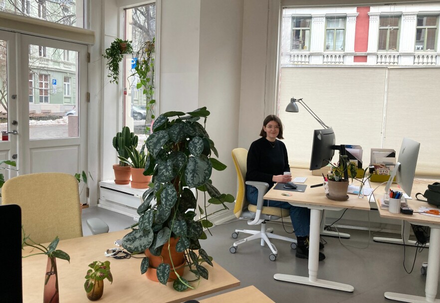 Trine Færaas er utvikler og interaksjonsdesigner hos Studio Netting i Oslo. 📸: Privat