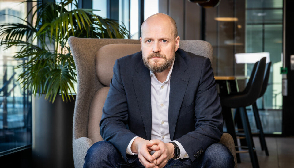 – Vi kjenner fortsatt ikke til hvem som står bak angrepet, sier Pål Nedregotten, konserndirektør for data og teknologi i Amedia. 📸: Ihne Pedersen / Amedia.