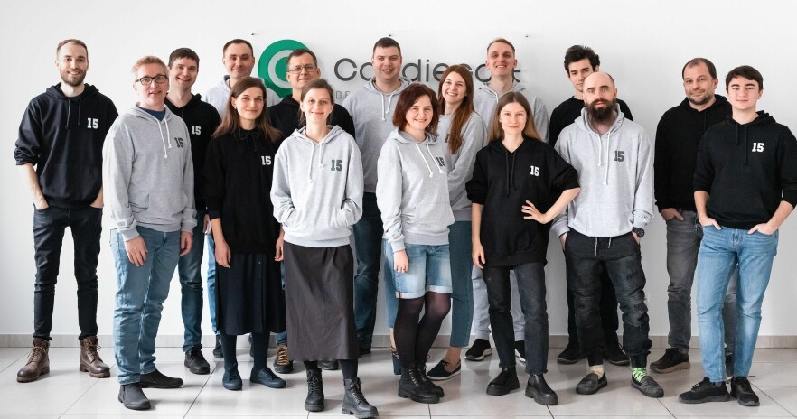 Det ukrainske teamet har fått tilbud om relokasjon vestover i landet. 📸: Caddiesoft