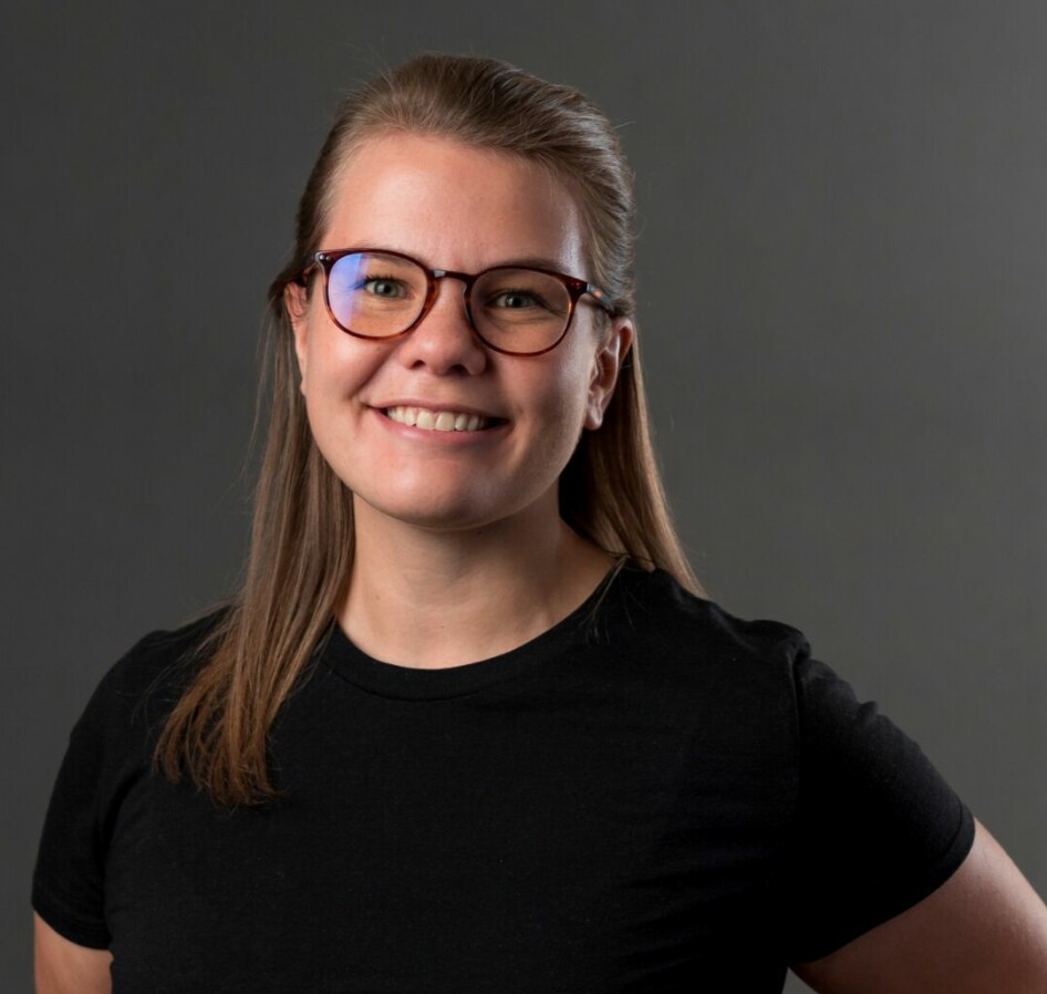 - Jeg blir alltid veldig stressa når jeg blir spurt om å holde en talk eller et kurs om noe faglig, innrømmer Sandra Skarshaug. 📸: Privat