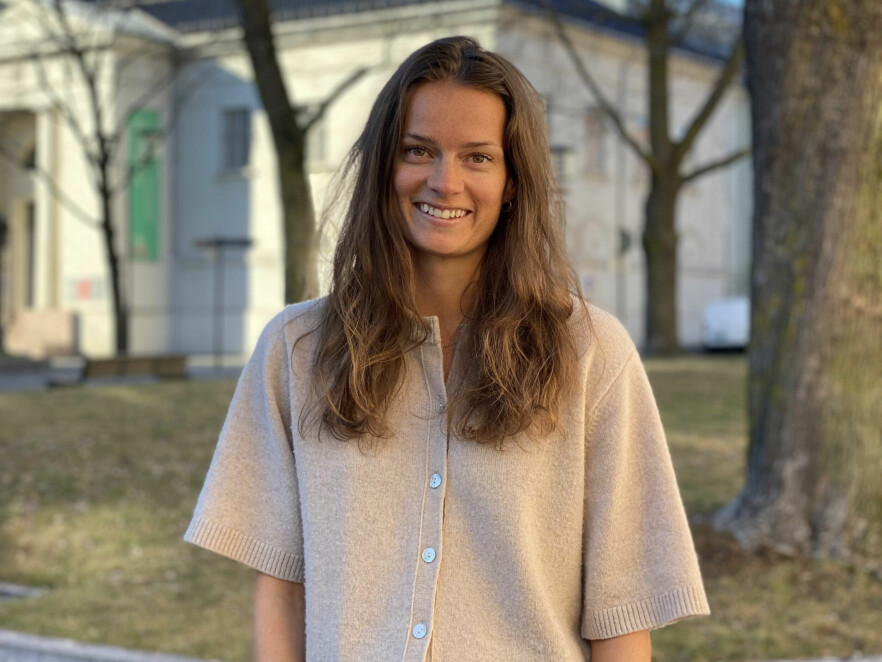 Mari Hovem Leonhardsen, er ny 'machine learning engineer' i Tise. 📸: Tise