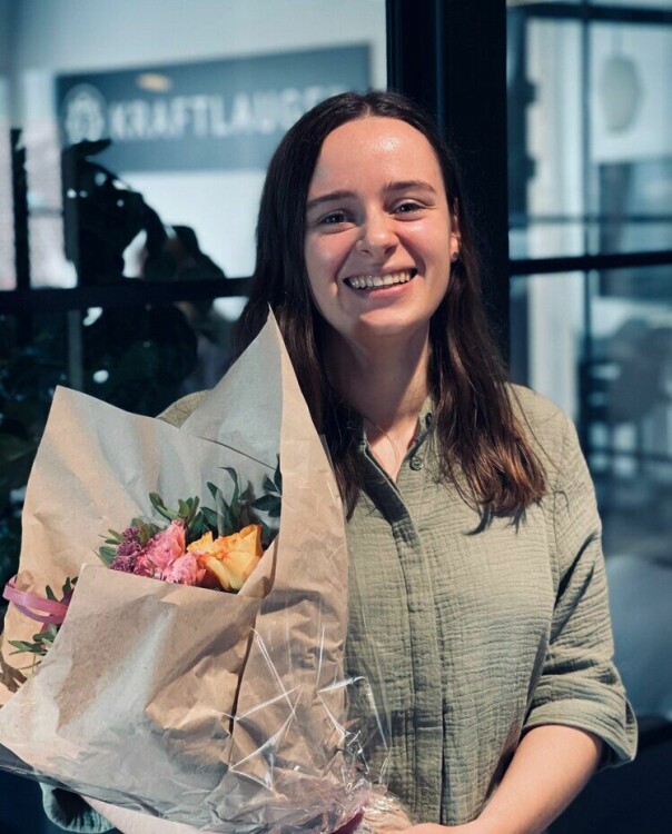 - Vi må tørre å stille spørsmål om man står fast, uten å føle at man plager den man spør, mener Elena Andrés i Kraftlauget. 📸: Privat