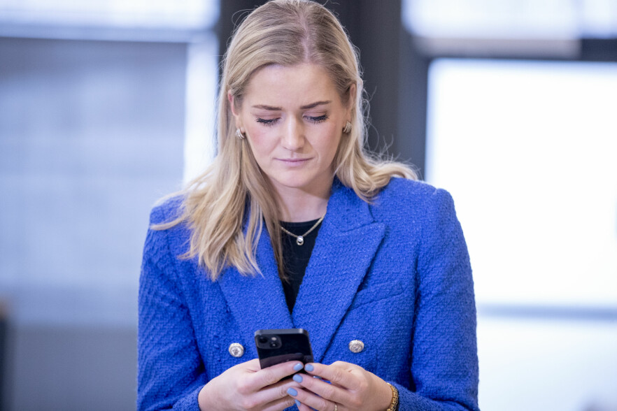 Justis- og beredskapsminister Emilie Enger Mehl. 📸: Javad Parsa / NTB