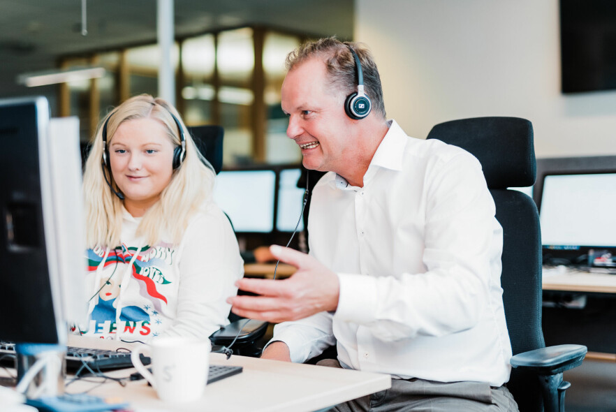Sbannken-direktør Øyvind Thomassen tror de kommer til å trenge flere, ikke færre, utviklere nå som de slås sammen med DNB. 📸: Sbanken