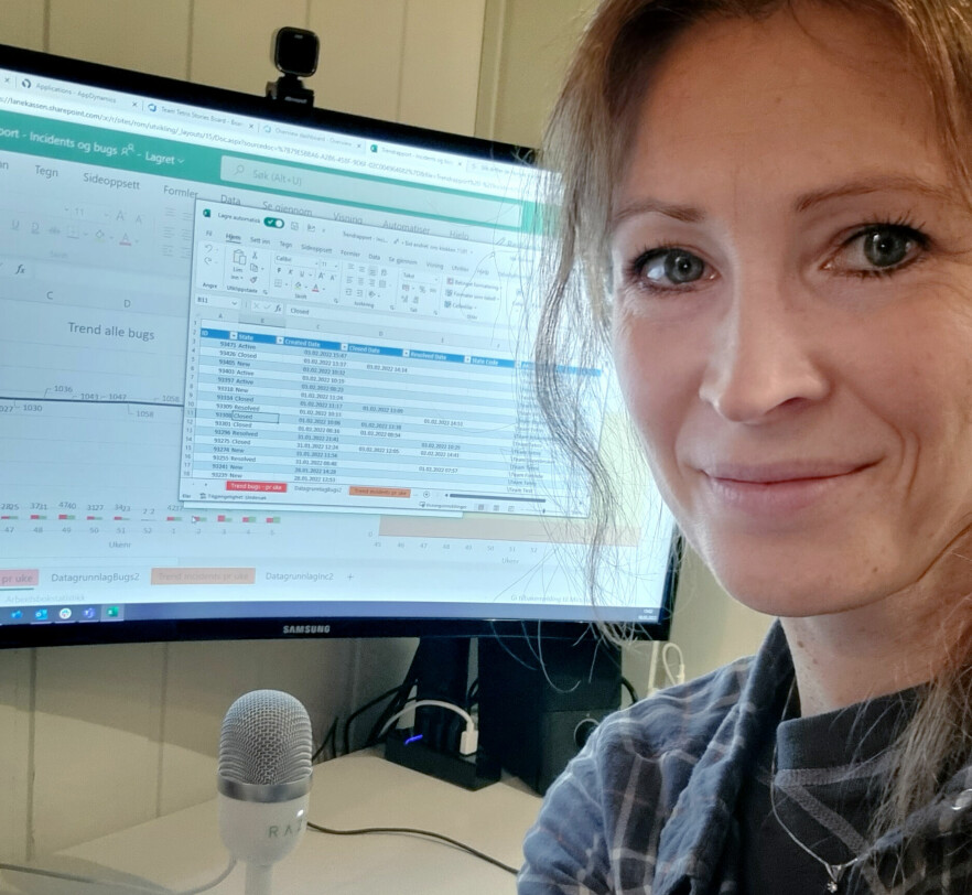 Ida Grinnen leder avdelingen applikasjonsforvaltning i Lånekassen, og kan fortelle hvordan de jobber for å hjelpe sine 1,2 millioner brukere. 📸: Privat