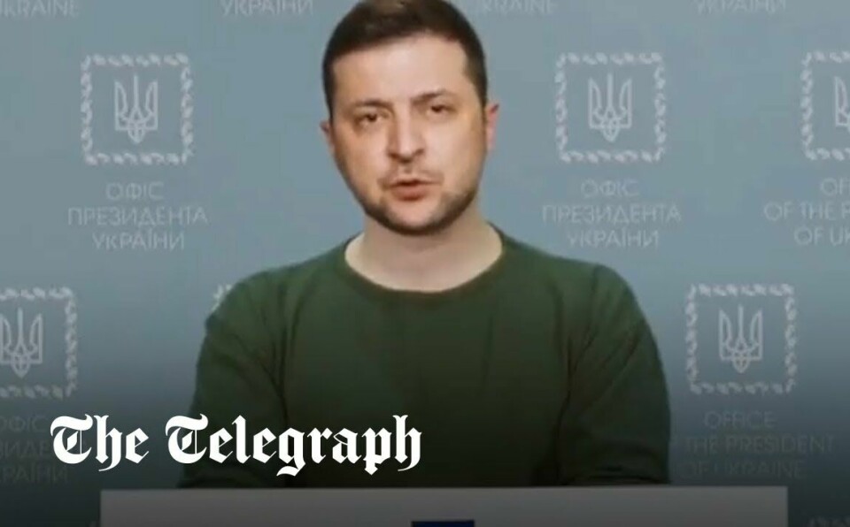Deepfake video of Volodymyr Zelensky surrendering surfaces on social media