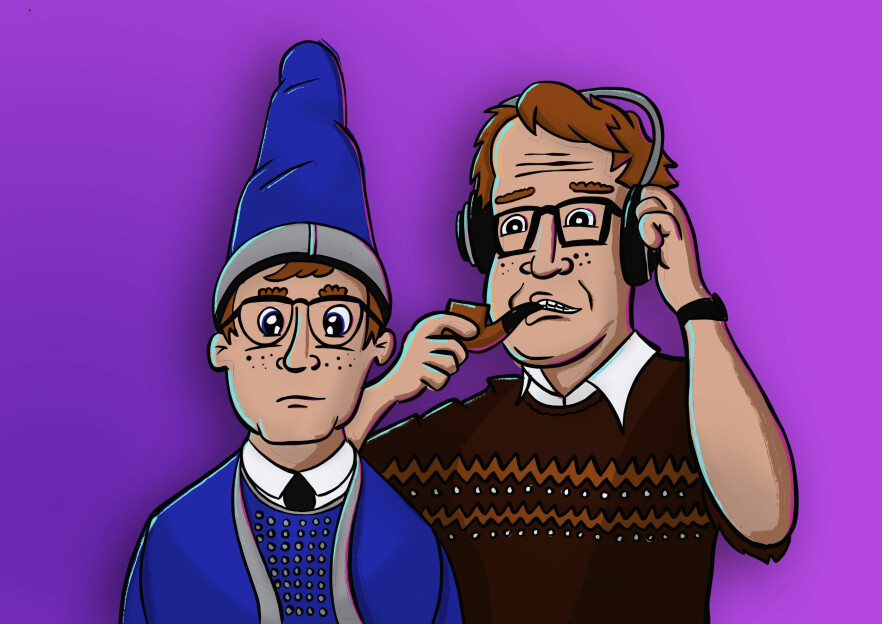 kode24-timen, ass. For en podcast! 📸: Jørgen Jacobsen