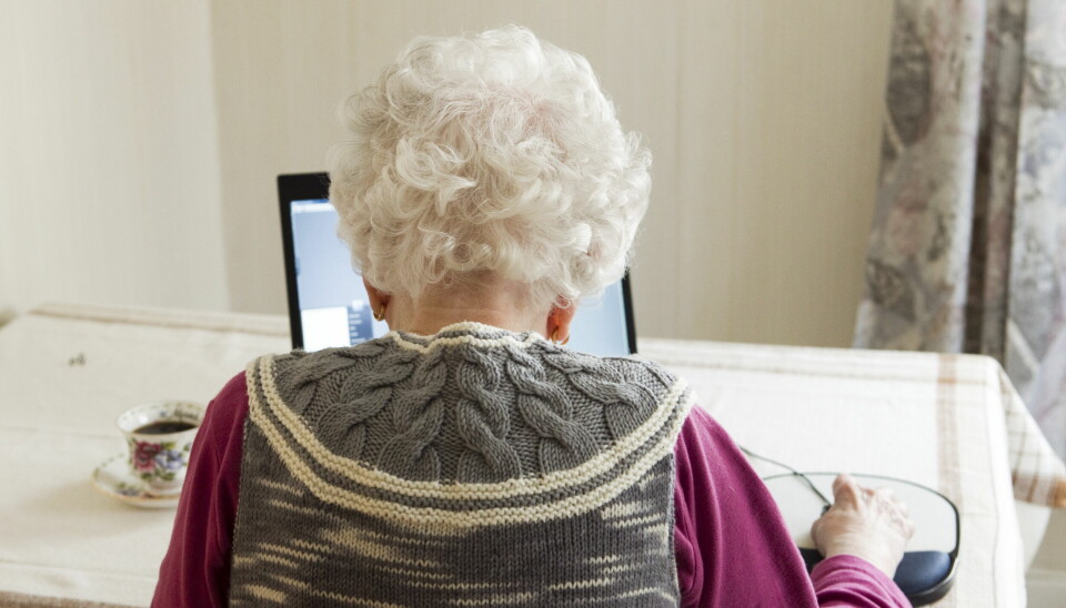 I aldersgruppen 55 til 64 år er det 8 prosent av alle tyskere som aldri har vært på internett, og det samme gjelder 3 prosent av dem under 55 år. 📸: Berit Roald / NTB