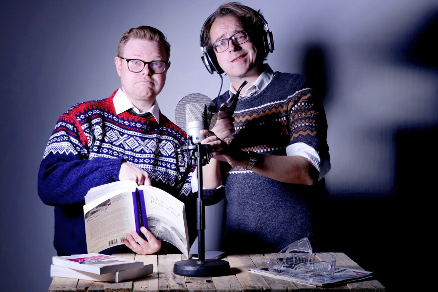 kode24-timen i strikkegensere. Wowowiwa. 📸: Ole Petter Baugerød Stokke