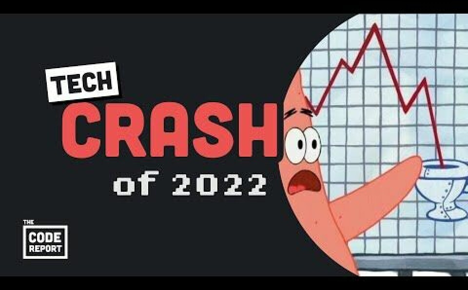 Is the tech bubble bursting right now?
