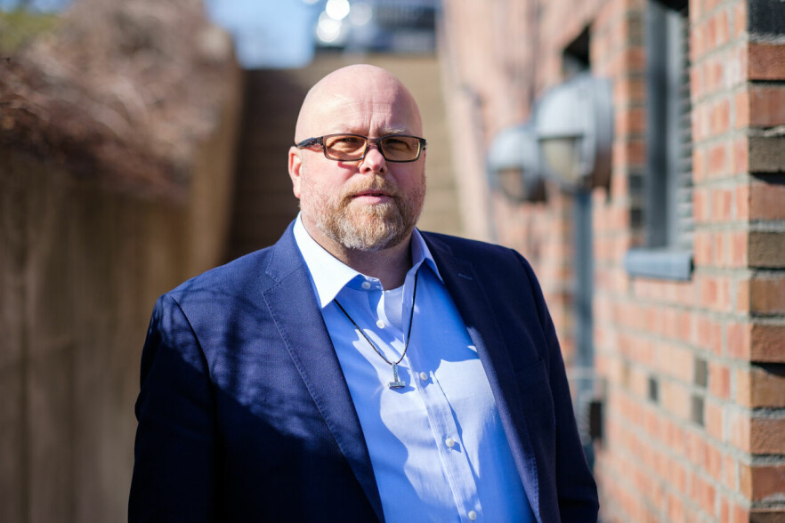 Når Atea skal sikre en kunde anbefaler selskapet alltid en virksomhet til å få oversikt over hva de har og hva de ønsker å sikre, forteller Thomas Tømmernes. 📸: Ane Svensli