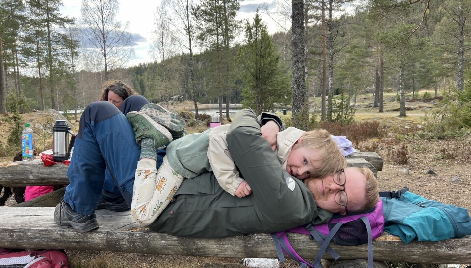 Jørgen Jacobsen i kode24 vil ikke lære barna sine å kode. 📸: Veronica Steffarud