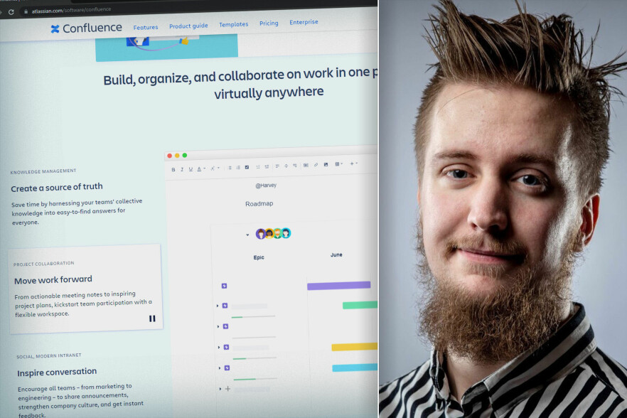 - Det er viktig å merke seg at hvis man kjører SaaS-løsningen for Confluence fra Atlassian Cloud, er man ikke påvirket av denne sårbarheten, forteller Erik Vetle Larsen. 📸: Aztek / Atlassian / kode24