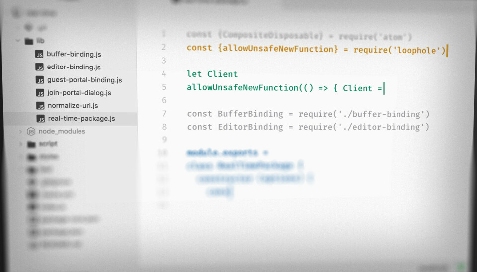 Atom forsvinner, nå som Microsoft og GitHub skal konsentrere seg om VSCode. 📸: Atom/kode24