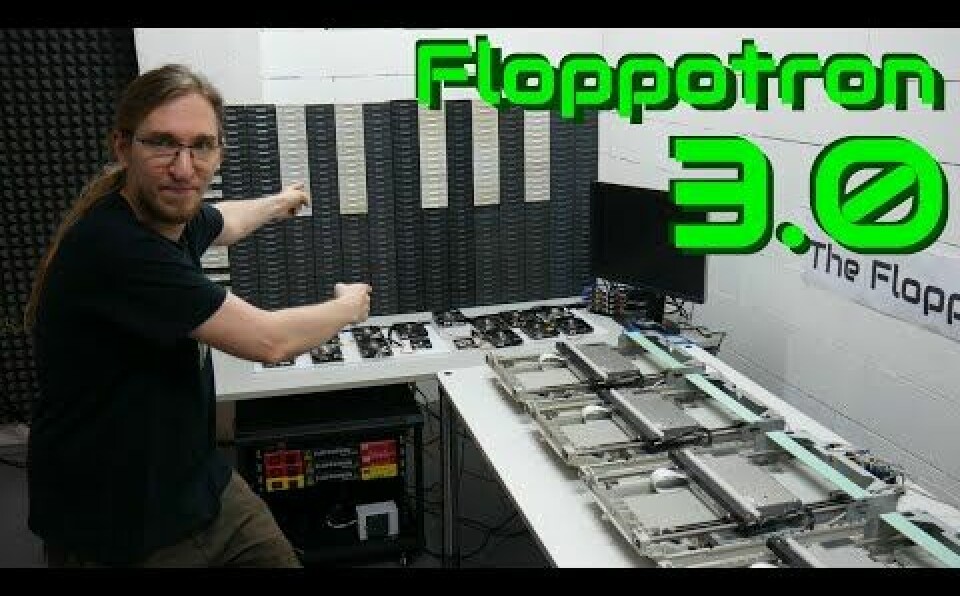 The Floppotron 3.0 - Computer Hardware Orchestra
