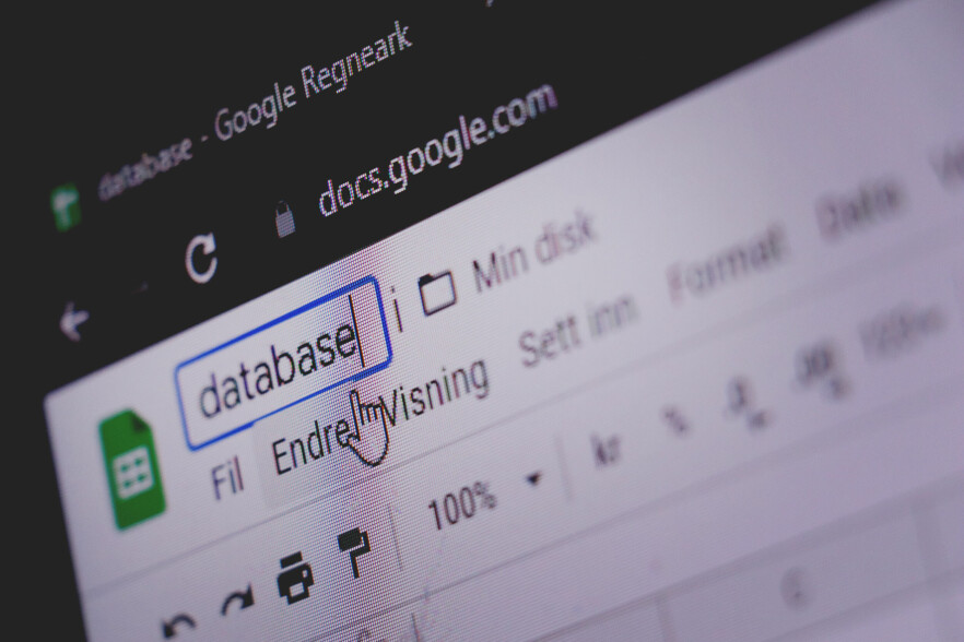 Et regneark hos Google Sheets kan få data fra et skjema i Google Forms, og vipps så har du allerede mye på plass for et CMS. 📸: Ole Petter Baugerød Stokke