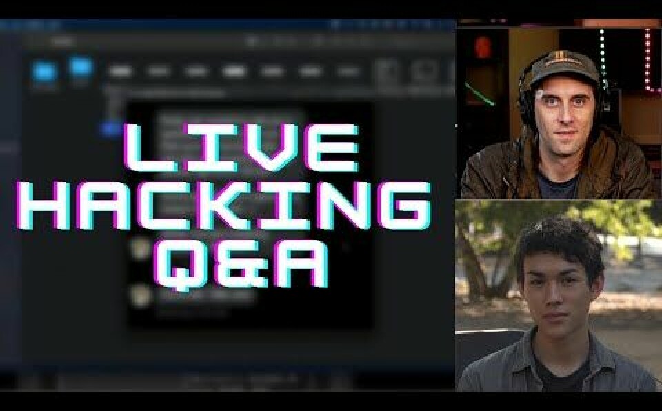 Live Hacking Q&A with Kody and Alex