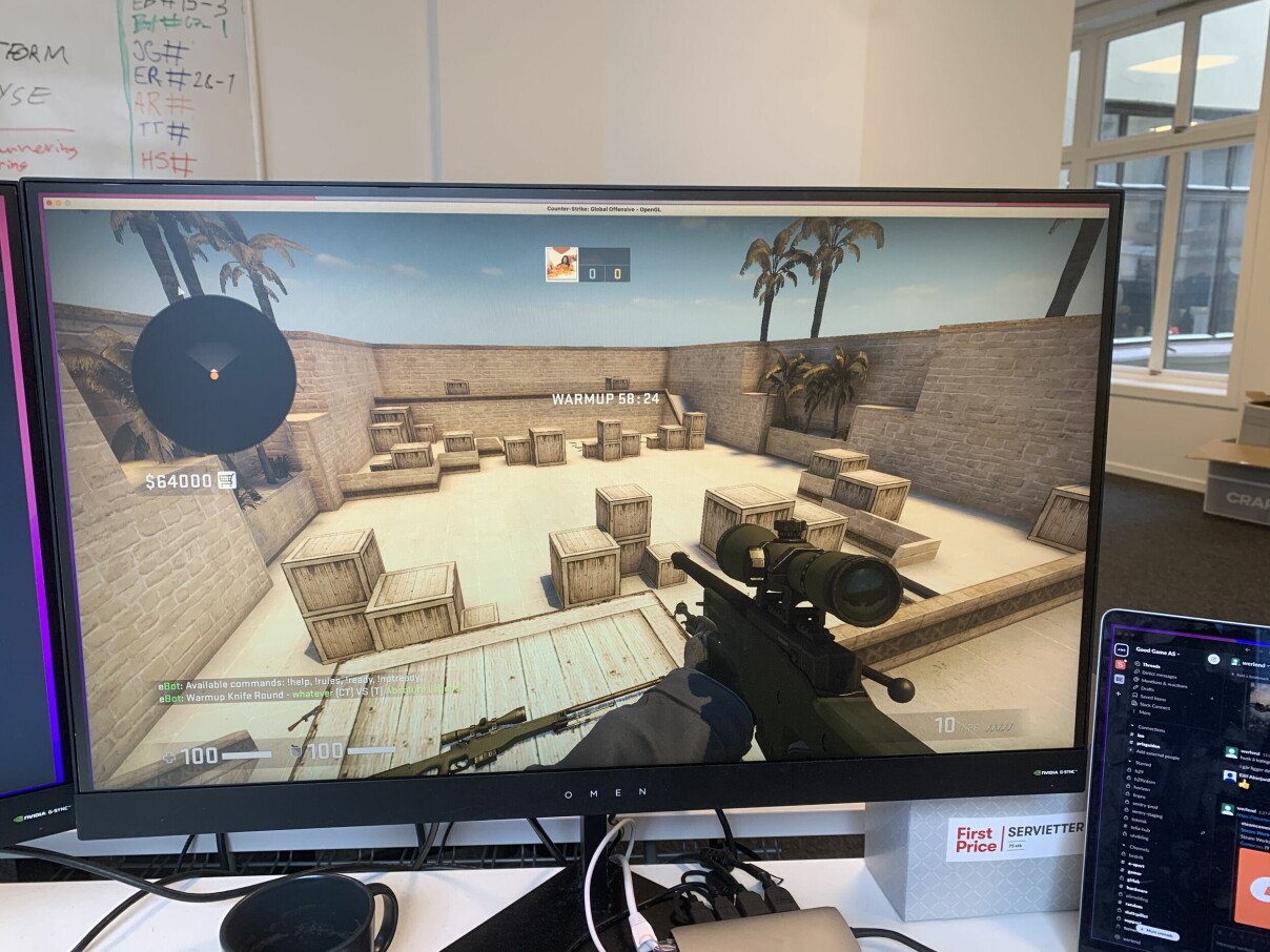 I skrivende stund jobber Eilif Akerjordet med en feature som skal styre spillerberettigelse i ulike turneringer på e-sportplattformen til Gamer.no. 📸: Privat