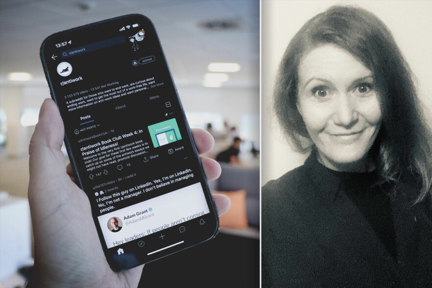 - Hva om vi ikke trenger nye utviklere, bare fjerne de som skaper meningsløst anti-arbeid? Hva om vi lar de utviklerne vi har gjøre jobben sin? skriver Mona Sæther Evensen, om blant annet r/antiwork-bevegelsen. 📸: Ole Petter Baugerød Stokke / privat