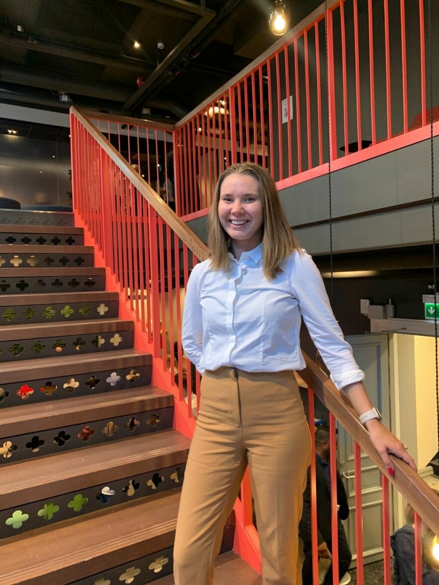 Kristina Rakneberg Berntsen har fått seg jobb hos Devoteam M Cloud.