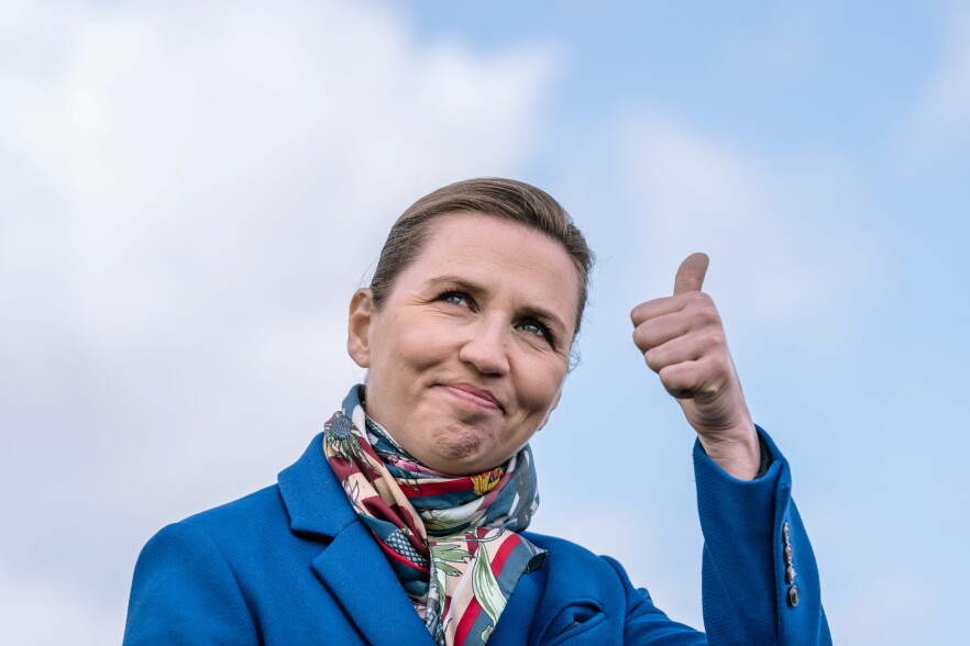 Myndighetene i Danmark, Finland og Sør-Korea har i øyeblikket den beste digitale infrastrukturen for innbyggerne sine, ifølge en ny FN-rapport. Her: Danmarks statsminister Mette Frederiksen. 📸: Ritzau Scanpix/Emil Helms/via Reuters.