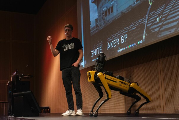 Teamet Kristoffer Gjerde leder, skal inspirere potensielle kunder, partnere og universiteter med innovative demoer av ny teknologi. 📸: Privat