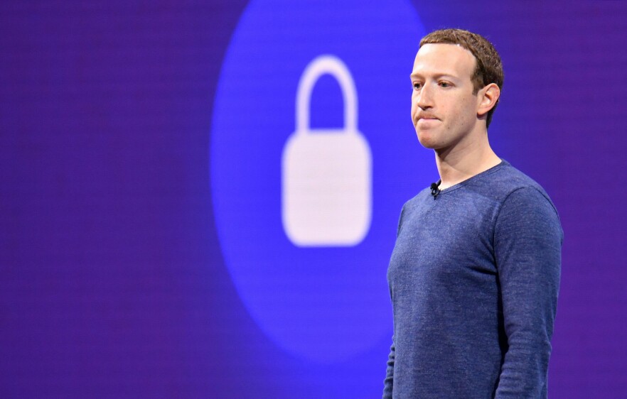 Meta-sjef Mark Zuckerberg fortalte sine ansatte torsdag at Meta vedtar en ansettelsesstopp for hele selskapet, skriver The Verge. 📸: Josh Edelson / AFP