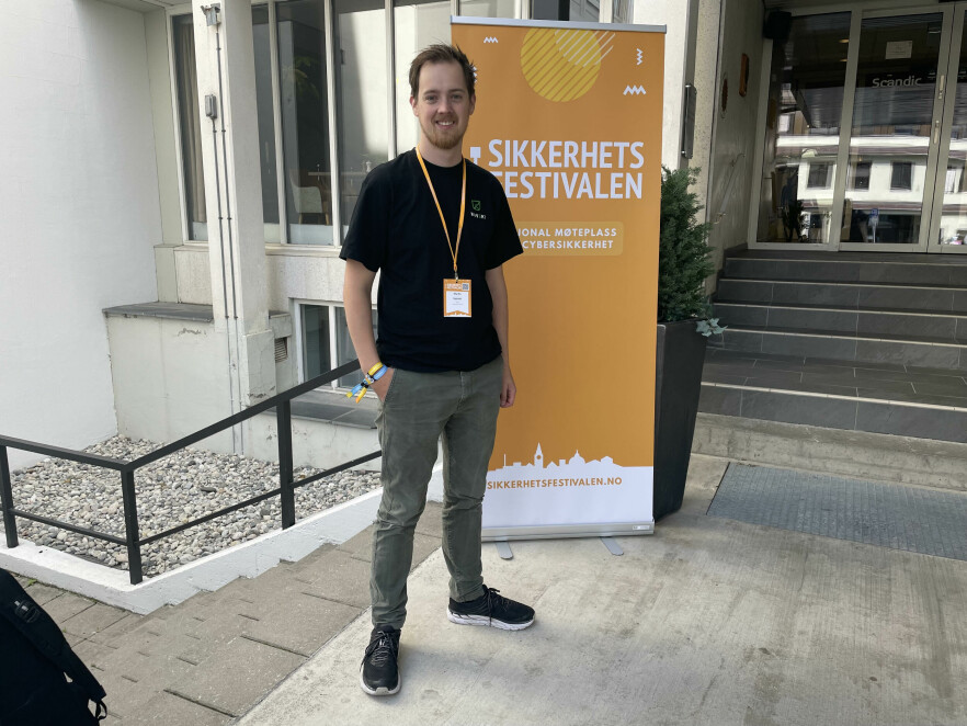 Det utfordrende å finne riktig kontaktpunkt for å melde ifra om sårbarheter hos norske bedrifter og i offentlig sektor, ifølge Kovert-grunnlegger Martin Ingesen.📸: Mattis Vaaland