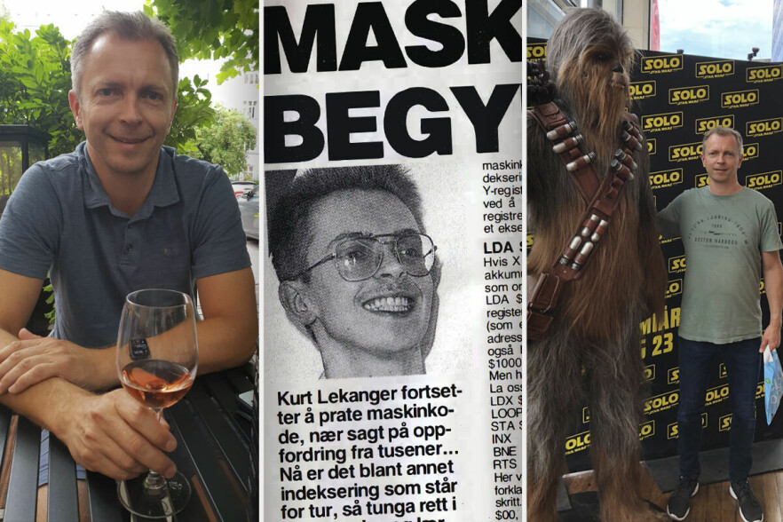Kurt Lekanger har fått litt mindre briller og glis siden han skrev for Norsk Datormagazin, men er fortatt like glad i teknologi og programmering. 📸: Privat / kode24