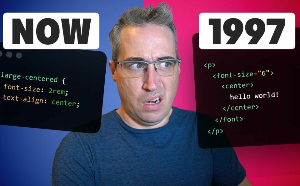 25 Year Old vs Modern Front-end Development