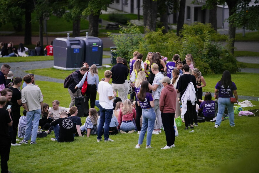 Fadderuken ved NTNU i Trondheim. 📸: Ole Martin Wold / NTB