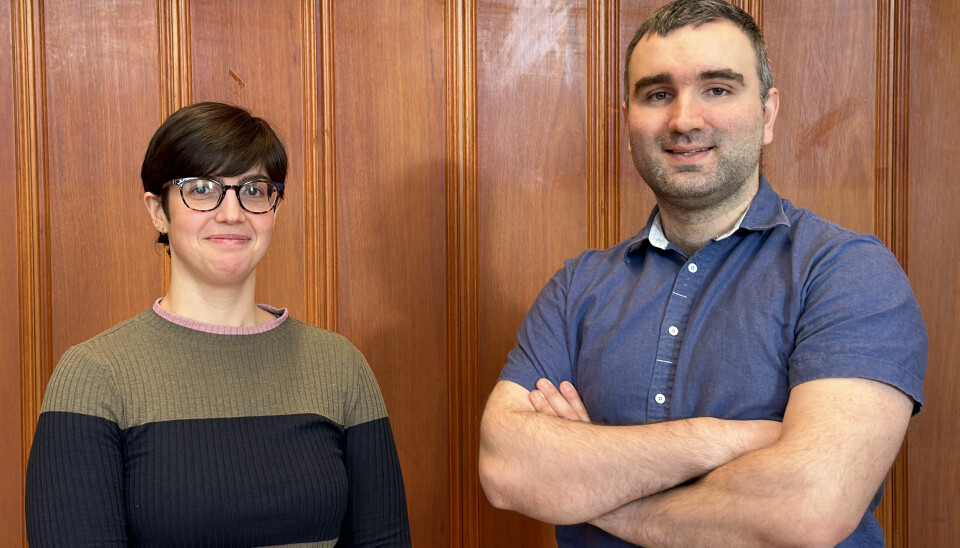 Marta Quemada Lopez og Andrii Petrychak er nyansatte i Simula Consulting.