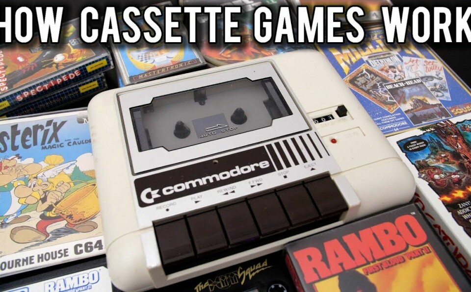 How Old-School Cassette Tape Drives Played Games | MVG