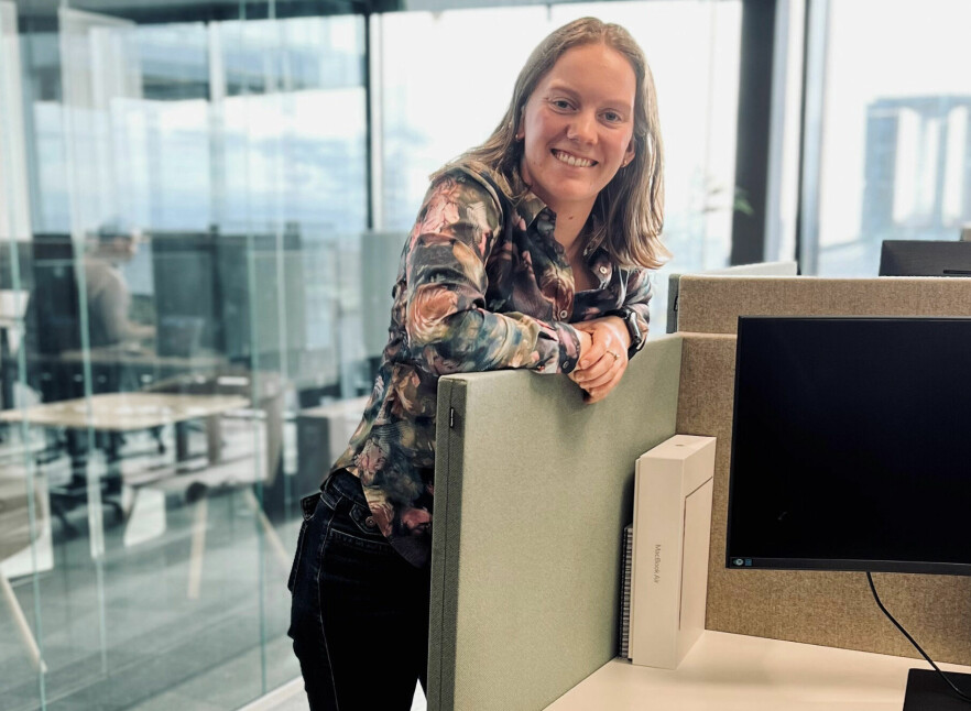 I 2023 har Anna Haugsbø Hermansen planer om å klatre opp et fjell. 📸: Privat