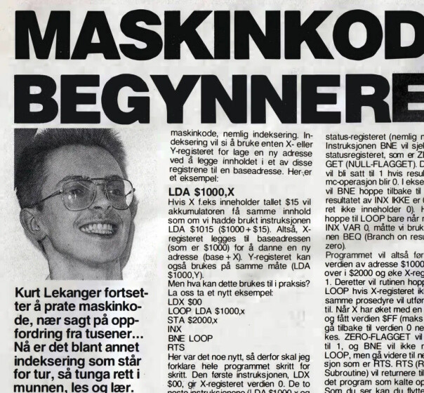 Kurs i assemblerprogrammering for Commodore 64 på 80-tallet ble starten på en karriere som teknologijournalist og redaktør.