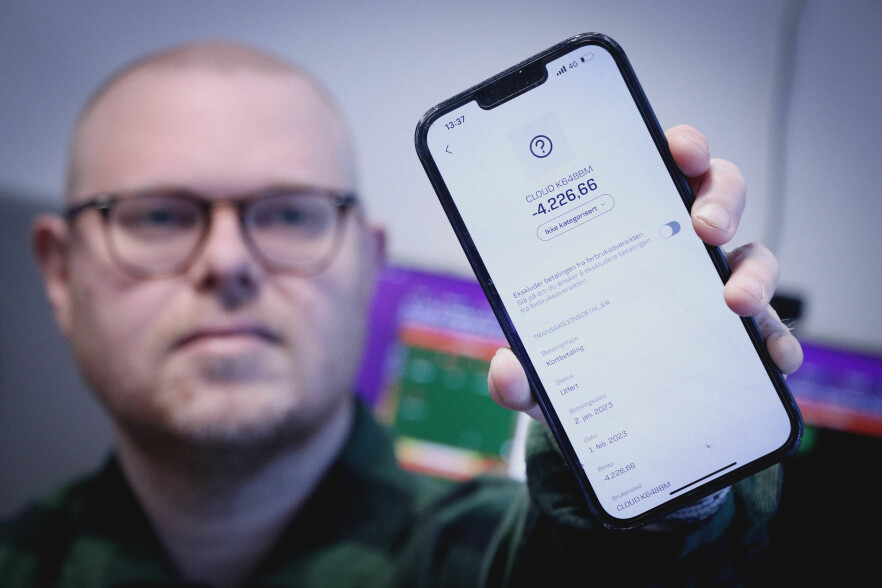 Kostnaden på årets kode24s julekalender økte med 1.000 prosent i Firebase, forteller Jørgen Jacobsen. 📸: Ole Petter Baugerød Stokke