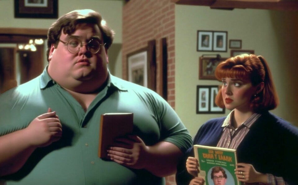 Family Guy as an '80s live action family sitcom