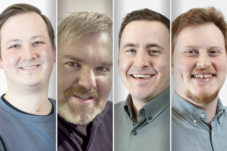 Kim Frostad Røen, Ronny Njaastad, Jon-Håkon Røli og Eivind Lervik starter i Miles i Bergen.