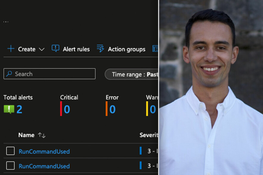 Etter å ha jobbet med AWS de siste fem årene tok det litt tid å komme inn i Azure igjen og å lære seg Bicep, forteller Karim El-Melhaoui. 📸: 03 Cyber