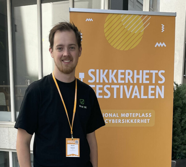 Martin Ingesen er daglig leder i pentesterselskapet Kovert. 📸: Mattis Vaaland