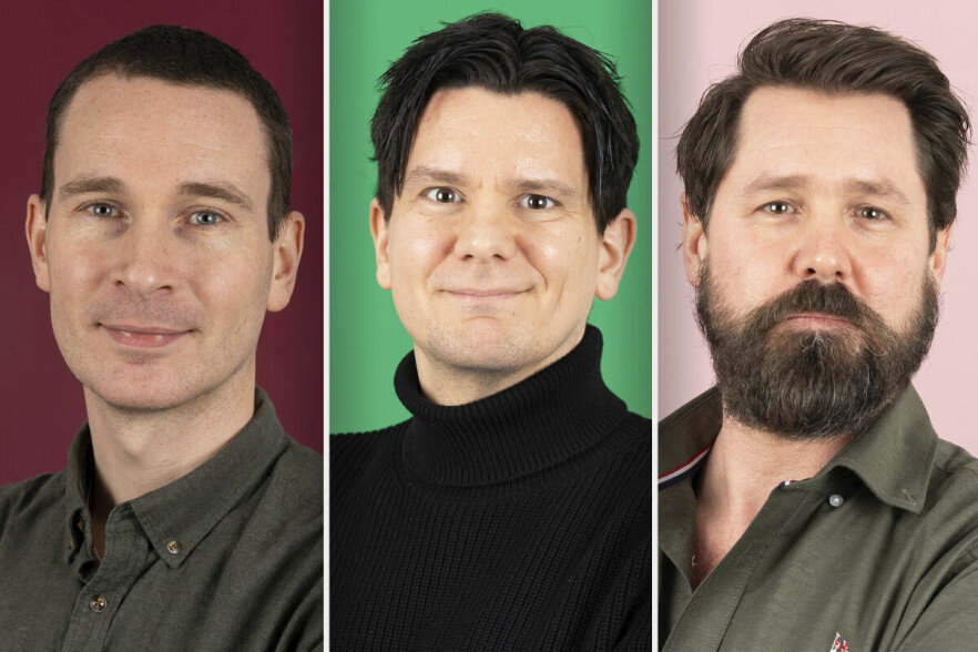 Kim Økland, Marius Langøy og Stig Woxholt går til Knowit Experience i Bergen.