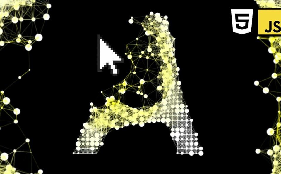 Particle Text with Vanilla JavaScript