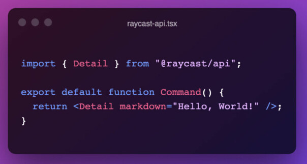 Raycast gir deg mulighet til å programmere egne tillegg med React, hvis du ikke finner det du trenger.