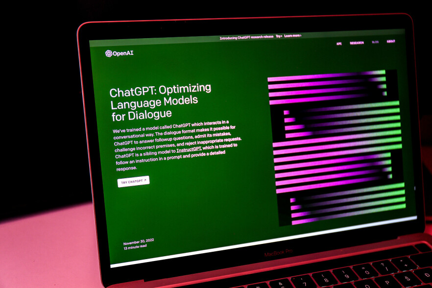 OpenAI sier at ChatGPT API-et kan brukes til mer enn å bare lage AI-drevne chat-grensesnitt. 📸: Luka Stanzl/PIXSEL