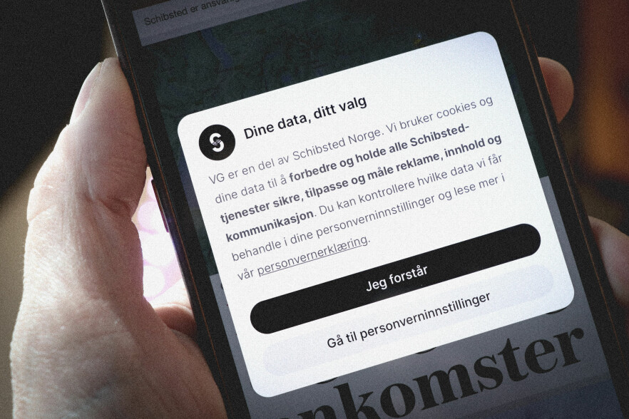 'I to relativt like saker har det danske datatilsynet avgjort at det kan være tillat å la brukere velge mellom å betale for en tjeneste med samtykke til cookies, eller med penger.' 📸: Ole Petter Baugerød Stokke