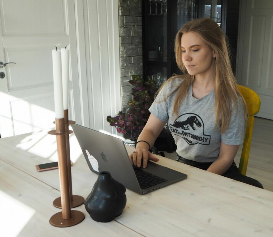 Elise Kristiansen mener en modell som fordrer at man snakker opp seg selv for å øke sin lønn, vil være en ulempe for flere kvinner enn menn, og kan forklare noe av lønnsgapet mellom kjønnene. 📸: Privat