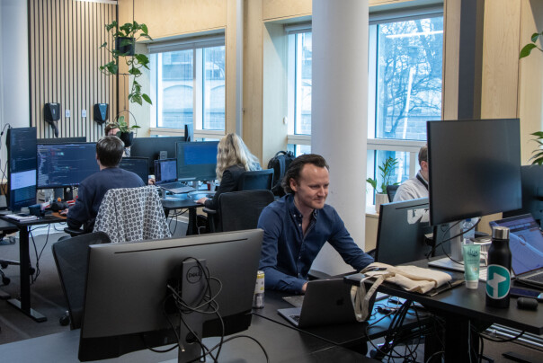 Fra Eltons lokaler. Daglig leder Jørgen Elton Nilsen i front. 📸: Kurt Lekanger