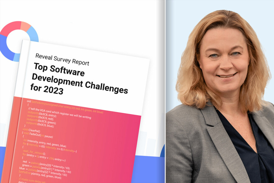 Line Gaare Paulsen, direktør for kompetanse og utdanning i IKT-Norge mener undersøkelsen om utfordringer i utviklerbransjen er relevant også for Norge. 📸: Reveal / IKT-Norge