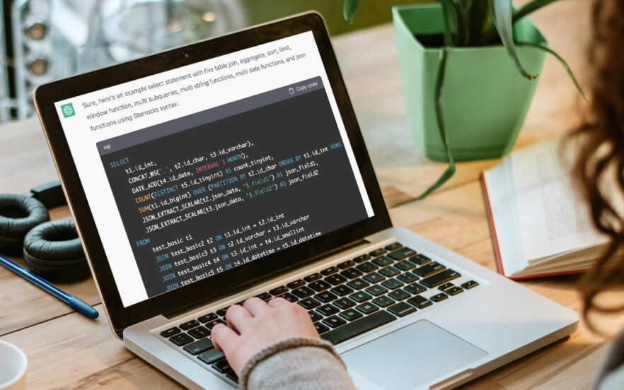 ChatGPT kan i stor grad erstatte testverktøy for databaser, viser undersøkelse. 📸: Dall-E 2 / Microsoft Designer / CelerData